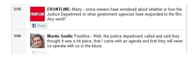 frontline doj